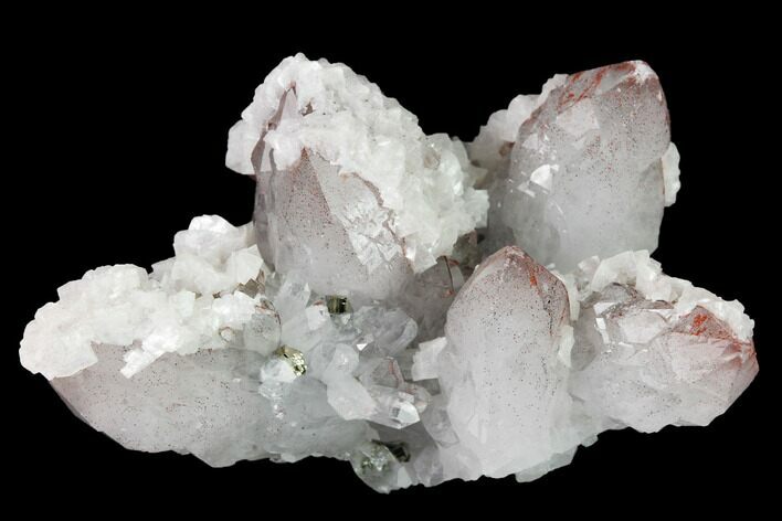 Hematite Quartz, Dolomite and Pyrite Association - China #170195